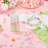 200Pcs 2 Styles Transparent & Frosted Acrylic Beads OACR-TA0004-72A-6