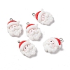 Christmas Theme Opaque Resin Pendants LS-X-FIND-E025-14-1