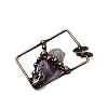 Natural Amethyst Nuggets Pendants G-B149-05R-03-2