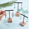 Iron Earring Stands Set EDIS-WH0006-23-3
