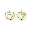 Brass Charms KK-CBA9234-15B-G-1