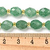 Natural Green Aventurine Beads Strands G-N342-42-5