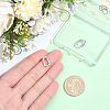 925 Sterling Silver Spring Gate Rings STER-BBC0009-28-3