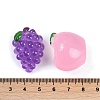 Opaque Resin Decoden Cabochons RESI-M050-06A-3