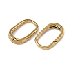 Brass Spring Gate Rings KK-WH0062-61D-G-2