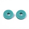 Handmade Polymer Clay Beads X-CLAY-Q251-6.0mm-107-3