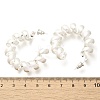Brass Spiral Laid Stud Earrings for Women LS-EJEW-A121-21S-4