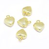 Brass Charms KK-F764-11G-1