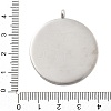 304 Stainless Steel Pendants STAS-F313-12P-3