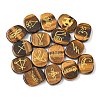 16Pcs 16 Styles Natural Tiger Eye Display Decorations G-F786-02A-06-1