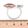 Brass Cuff Open Rings for Women KK-CBA17E5-02P-5