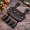 Retro PU Leather Magic Potions Belt Pouch Waist Bags AJEW-WH20009-43-4