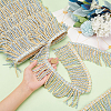 Two Tone Polyester Twisted Rope Tassel Fringe Trimming DIY-WH0304-703E-3