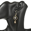 Natural Paua Shell & Stainless Steel Dangle Earrings for Women EJEW-JE07076-02-2