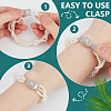 1Pc Sterling Silver with Clear Cubic Zirconi Box Clasps FIND-BC0013-93A-4
