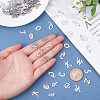 304 Stainless Steel Pendants STAS-UN0012-75P-2