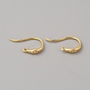 Brass Earring Hooks LS-KK-WH0001-19G-3