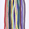 Spray Painted Non-magnetic Synthetic Hematite Beads Strands G-T124-34C-2