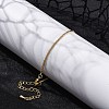 Adjustable Rack Plating Brass Curb Chain Bracelets for Women BJEW-G735-18G-3