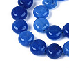 Dyed Natural White Jade Beads Strands G-T143-16I-3