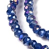 Baking Electroplate Glass Beads Strands LS-DGLA-A039-J2MM-B04-3