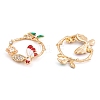 Rack Plating Alloy Enamel Pendants LS-FIND-A040-04KCG-01-2