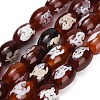 Natural Agate Beads Strands GG-CBA4812-A03-10x14MM-2