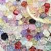 100Pcs Plastic Beads KY-PA0001-07-3