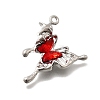 Alloy Glass Pendants FIND-D305-07P-2