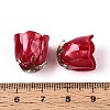 Heat Shrink Acrylic Bead Caps OACR-N155-05-3