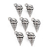 Tibetan Style Alloy Pendants PALLOY-T075-143AS-RS-1