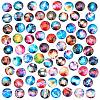 Glass Cabochons GGLA-R040-25mm-02-3