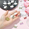 12Pcs 6 Colors PVC Mobile Dustproof Plugs HJEW-YW00502-3