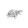 Turtle Abalone Shell/Paua Shell Brooch Pins PW-WG9DCD1-01-4