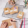 Kissitty 32Pcs 4 Colors Paper Cards DIY-KS0001-15-11