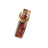 Natural Carnelian Wishing Bottle Sculpture Display Decorations PW-WG914B1-03-1