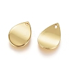 Brass Charms X-KK-G389-22G-2
