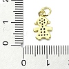 Brass Micro Pave Colorful Cubic Zirconia Pendants KK-H475-13G-02-3