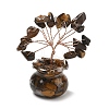 Natural Tiger Eye Chips Tree of Life Decorations DJEW-Z007-02P-2