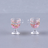 Resin Cup Pendants X-CRES-S359-10D-3