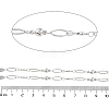 Non-Tarnish 304 Stainless Steel Link Chain CHS-H028-07B-P-2