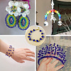 6 Strands 6 Styles Electroplate Glass Beads Strands EGLA-TADJ0001-02C-5
