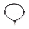 Adjustable Waxed Polyester Cord Bracelet Making AJEW-JB01317-03-1
