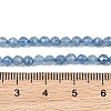 Natural Devil Blue Aquamarine Beads Strands GG-CBAF158-D01-09-4