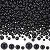900Pcs Opaque Acrylic Beads MACR-SP0002-35B-1