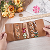 1Pc PU Leather Jewelry Rolls ABAG-CL0001-42-3