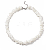 Natural Shell Fragment Irregular Beaded Bracelet & Necklace & Anklet SJEW-JS01264-7