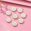 Golden Plated Alloy Charms ENAM-S118-01N-5
