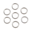 304 Stainless Steel Closed Jump Rings STAS-G393-06P-13-1