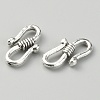 Tibetan Style Zinc Alloy S-Hook Clasps FIND-WH0144-88AS-1